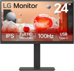 LG 24” FULL HD IPS MONITOR WITH USB TYPE-C AND RJ45