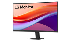 LG 27” FHD CURVED MONITOR WITH USB-C
