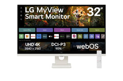LG SMART 32” 4K UHD WITH WEBOS