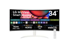 LG SMART 34” 21:9 CURVED WQHD (3440X1440) WITH WEBOS