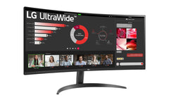 LG 34" ULTRAWIDE QHD CURVED MONITOR