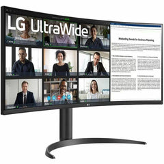 LG 34" ULTRAWIDE WQHD 1440P HDR 10 100HZ CURVED MONITOR WITH USB TYPE-C