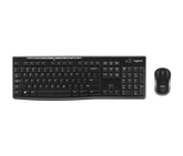 LOGITECH MK270 WLS KEYBOARD & MOUSE COMBO BLACK
