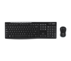 LOGITECH MK270 WLS KEYBOARD & MOUSE COMBO BLACK