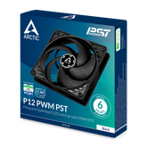 ARCTIC P12 120MM PWM PST CASE FAN 1800RPM BLACK