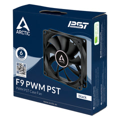 ARCTIC F9 92MM PWM PST CASE FAN 1800RPM BLACK