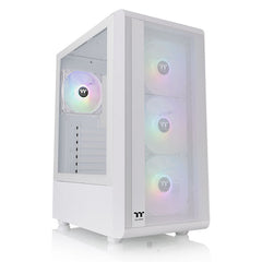TT S200 TG ARGB ATX TOWER CASE SNOW (4x120MM ARGB FAN)