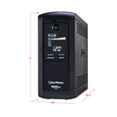 CYBERPOWER 1000VA/600W 1080J W/AVR,DISPLAY 9-OUT,USB/RS232