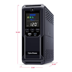 CYBERPOWER 1350VA/815W 1500J W/AVR,DISPLAY 12-OUT,USB-A+C/RS232