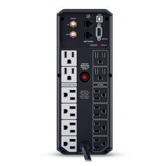 CYBERPOWER 1500VA/900W 1500J W/AVR,DISPLAY 12-OUT,USB-A+C/RS232