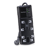 CYBERPOWER SURGE PROTECTOR 8-OUTLETS 6 FT CORD 1800 JOULES
