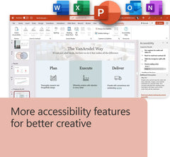 MS OFFICE HOME & BUSINESS 2024 PC/MAC ESD MEDIALESS PKC REAIL BOX