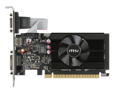 MSI GEFORCE GT710 2GB VGA+DVI+HDMI LOW PROFILE BKT INCL. PCIE