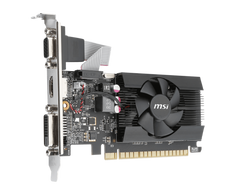 MSI GEFORCE GT710 2GB VGA+DVI+HDMI LOW PROFILE BKT INCL. PCIE