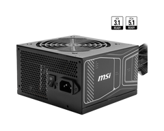 MSI MAG A850GN ATX 3.1 80+ GOLD 850W PCIE5 NON-MOD P/S BLACK BULK