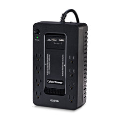 CYBERPOWER STANDBY 625VA/360W 890J, 8-OUT, 2-USB