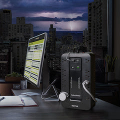CYBERPOWER STANDBY 900VA/500W 890J, 12-OUT, 2-USB