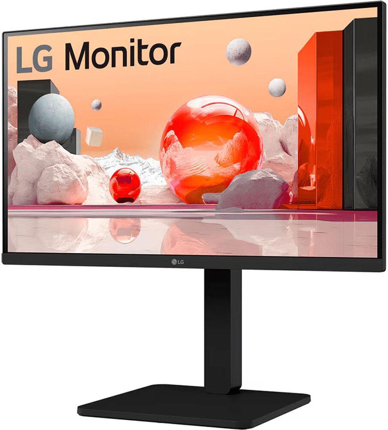 LG 24" IPS FULL HD 100 HZ MONITOR WITH BUILT-IN SPEAKERS
