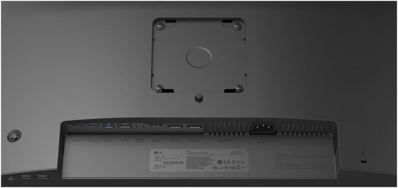 LG 24” FULL HD IPS MONITOR WITH USB TYPE-C AND RJ45