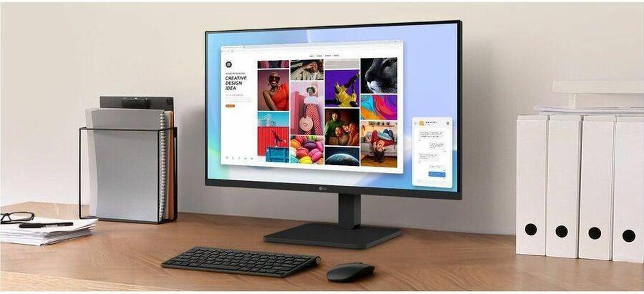 LG 27" FULL HD IPS MONITOR WITH USB TYPE‑C