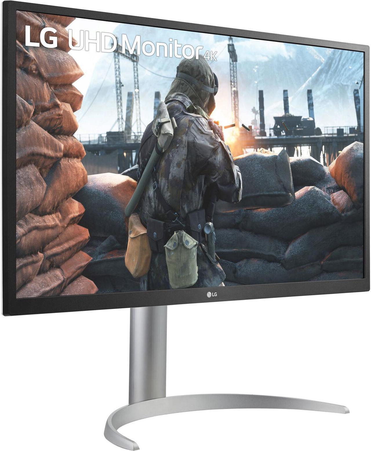 LG 27" 60 HZ IPS UHD MONITORS – LCD FLAT PANEL – 5 MS – 3840 X 2160 (4K) 2XHDMI, DISPLAYPORT, USB-C