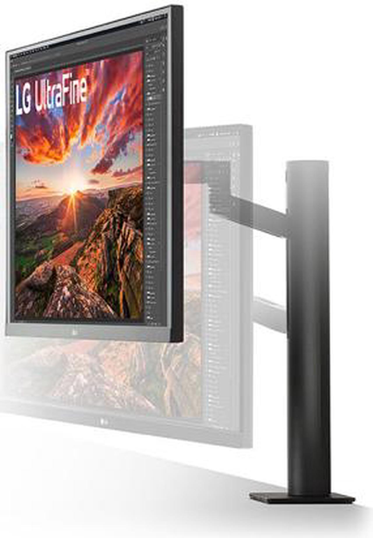 LG 27" 4K UHD ULTRAFINE IPS MONITOR WITH VESA DISPLAYHDR 400, USB TYPE-C AND ERGO STAND