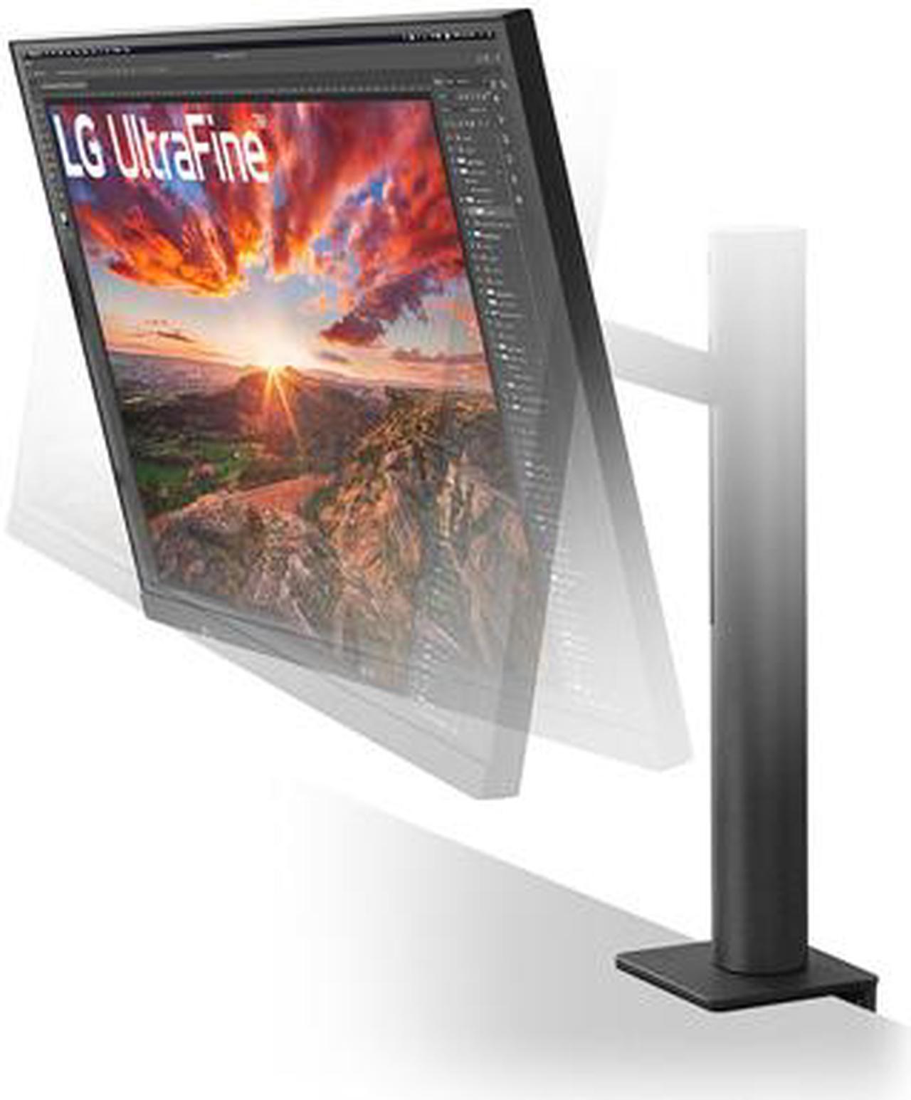 LG 27" 4K UHD ULTRAFINE IPS MONITOR WITH VESA DISPLAYHDR 400, USB TYPE-C AND ERGO STAND