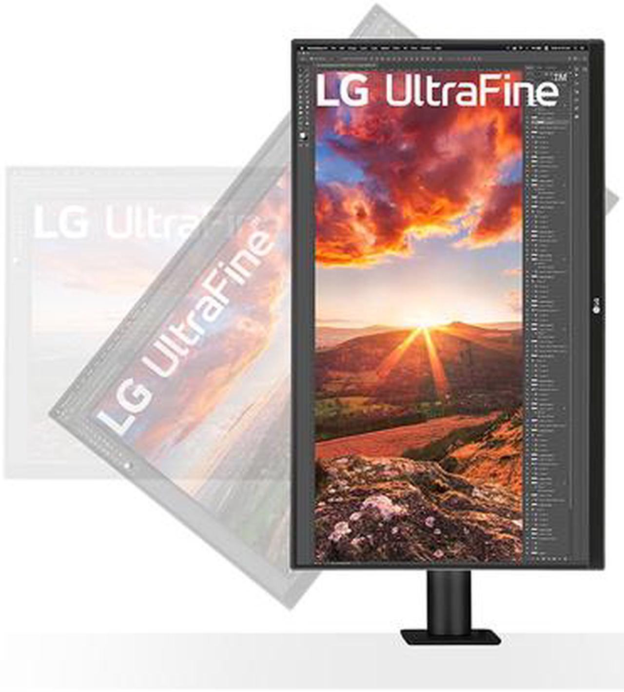 LG 27" 4K UHD ULTRAFINE IPS MONITOR WITH VESA DISPLAYHDR 400, USB TYPE-C AND ERGO STAND
