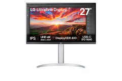 LG 27" ULTRAFINE UHD 4K IPS MONITOR WITH VESA DISPLAYHDR 400
