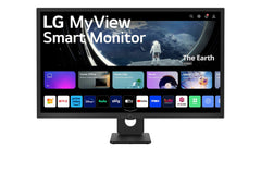 LG 32" FULL HD IPS SMART MONITOR WITH WEBOS (BLACK)