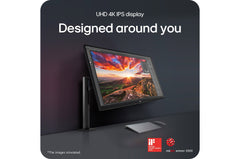 LG 32" UHD 4K ERGO IPS MONITOR WITH USB-C