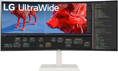 LG 38" ULTRAWIDE CURVED MONITOR WITH WQHD NANO IPS DISPLAY WITH VESA DISPLAYHDR 600 AND 144HZ REFRESH RATE