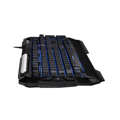 TT ESPORTS COMMANDER V2 GAMING COMBO RED/BLUE/PURPLE KB+MSE