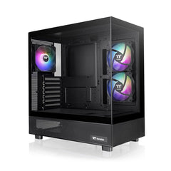 TT VIEW 270 PLUS TG ARGB ATX MID TOWER CASE 3x120 ARGB FAN