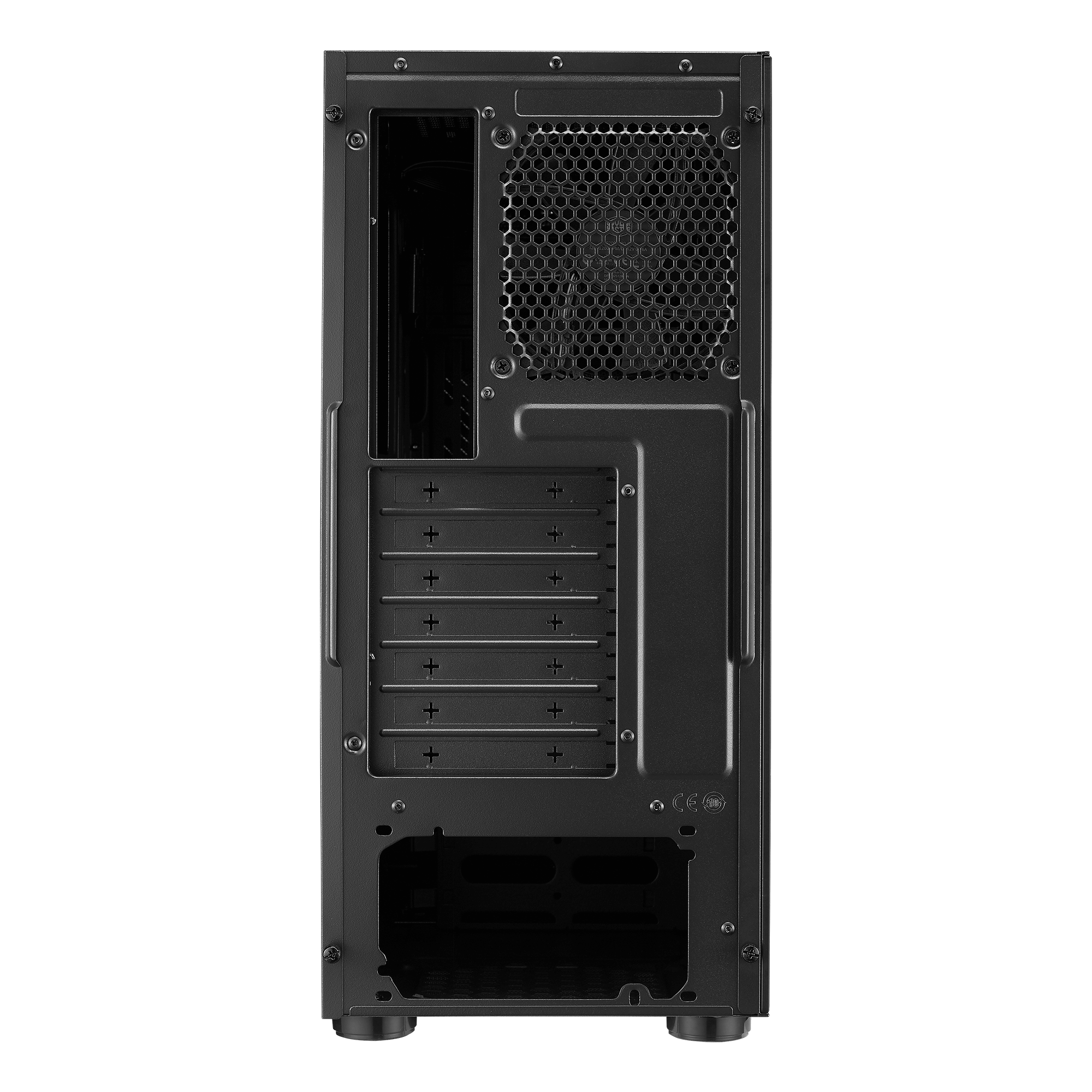 CM ELITE 500 TG W/ODD ATX TOWER CASE BLACK