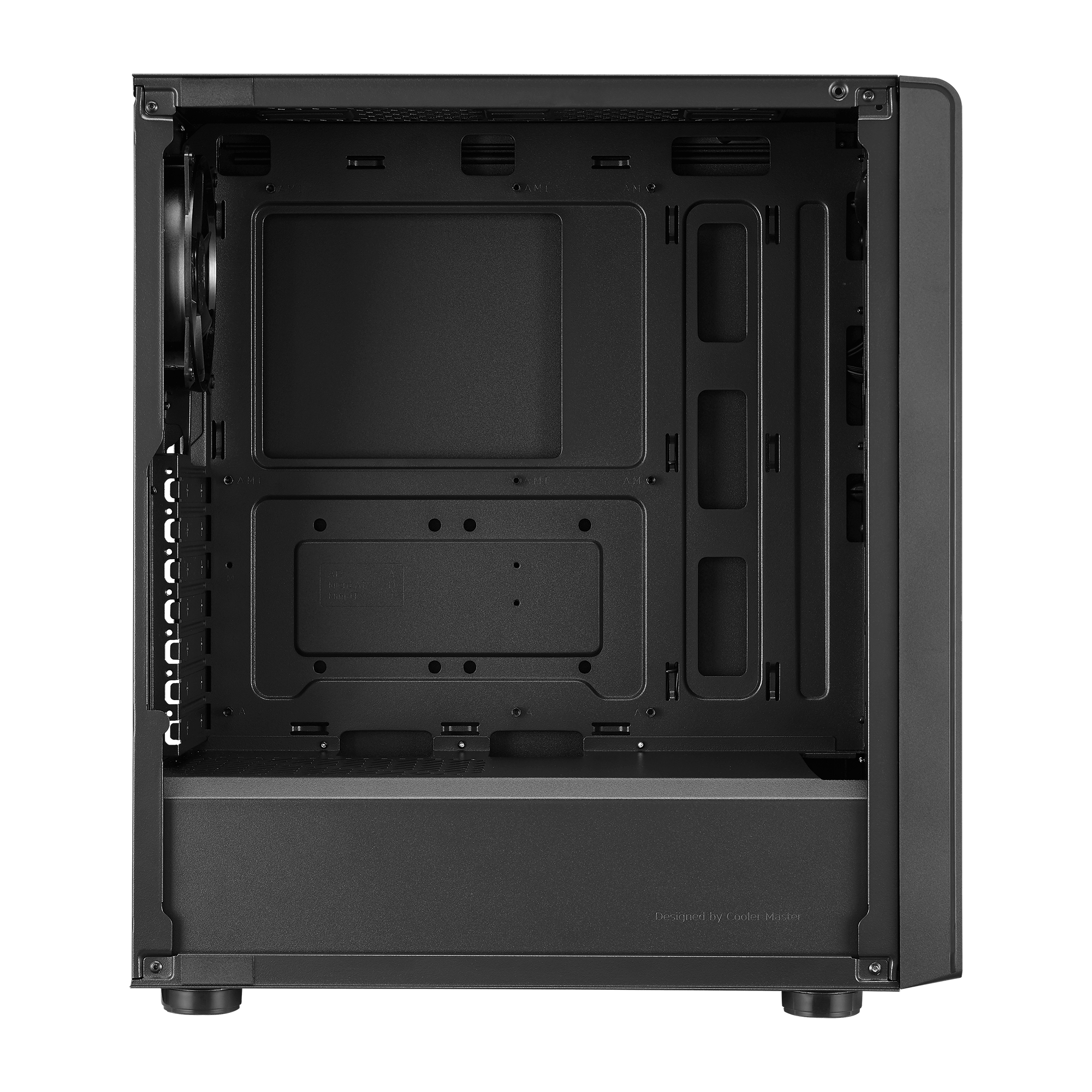 CM ELITE 500 TG W/ODD ATX TOWER CASE BLACK
