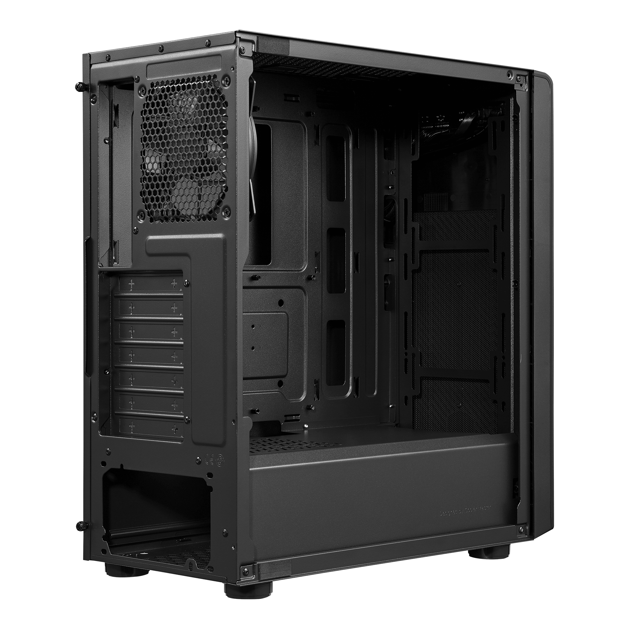 CM ELITE 500 TG W/ODD ATX TOWER CASE BLACK