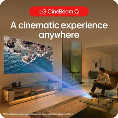 LG CINEBEAM Q | SMALL 4K UHD PROJECTOR