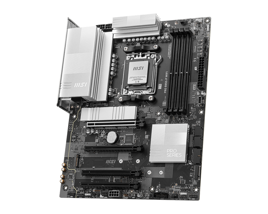 MSI B850 AM5 4DDR5 RAID SATA6G M.2USB3.2 A+C WIFI 7 BT DP+HDMI ARGB ATX MB392607