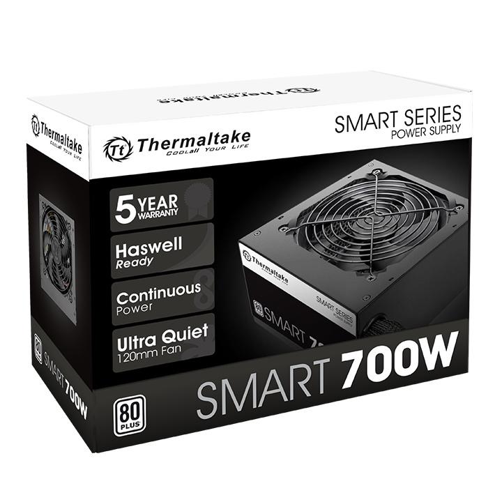 TT SMART WHITE 700W 80+  ATX NON MODULAR